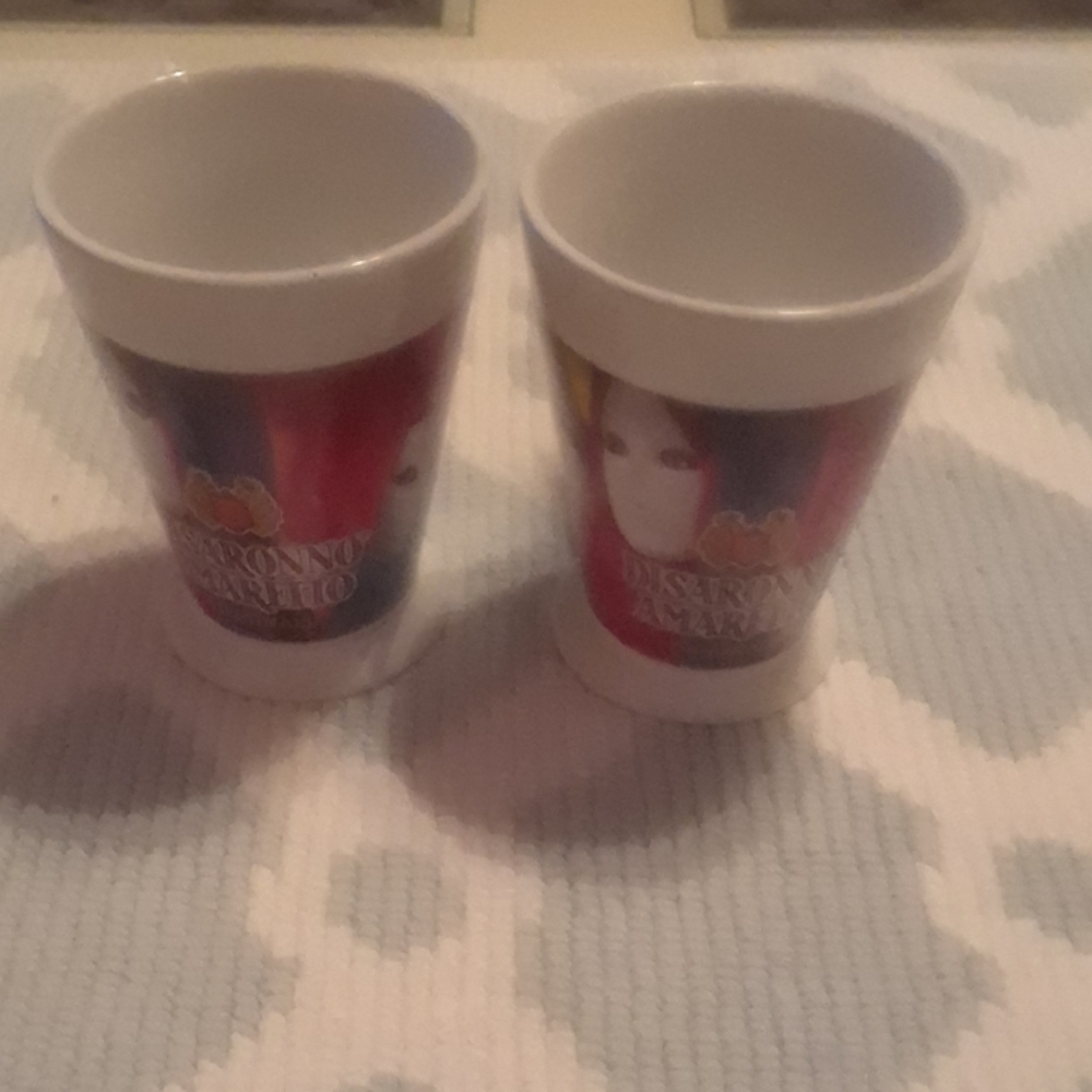 Lot of (2) DISARONNO AMARETTO MUGS